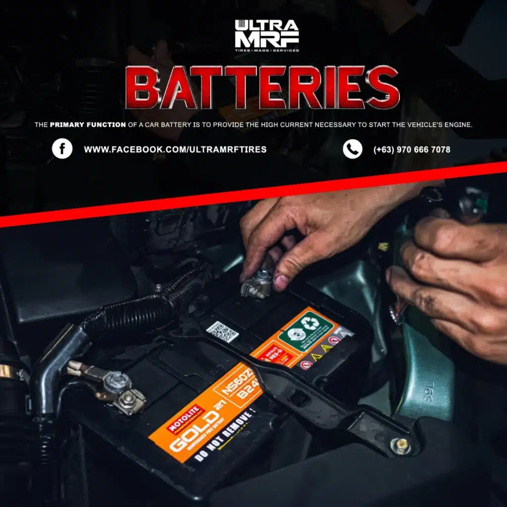 Professional Car Care Solutions "Batteries service image"